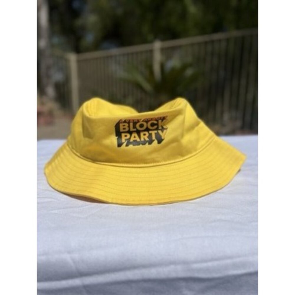 2025 SDCC Comic-Con Abbott Elementary Block Party Yellow Bucket Hat New